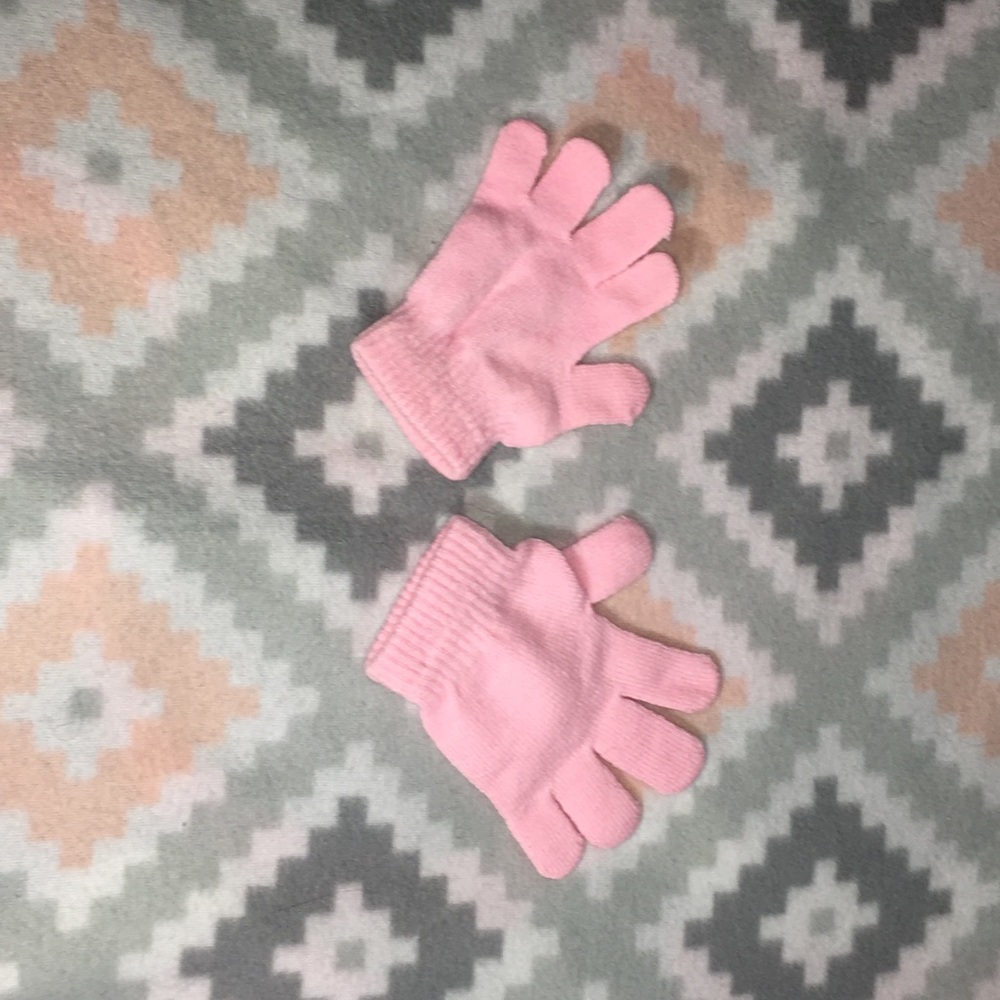 Little girl mittens